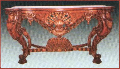 Large Carved Console
